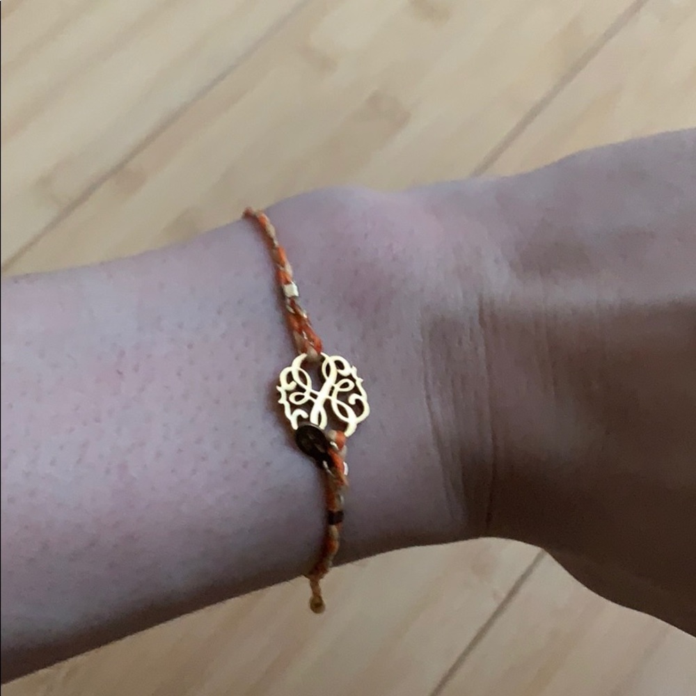 Orange Alex and Ani Bracelet